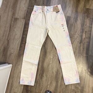 Levi's 501 Original Pastel Tie-Dye Jeans